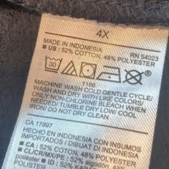 Old Navy Black Mid Rise Street Jogger Pants with Pockets size 4X - Picture 6 of 7